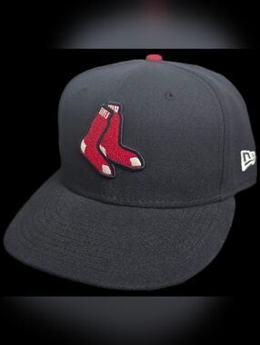 New Era Boston Red Sox 59FIFTY Fitted Hat Size 7 1/8